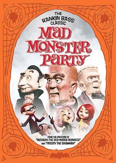 Mad Monster Party DVD, 2005, Foil O Card Packaging