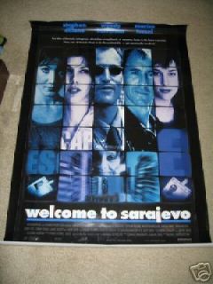Welcome to Sarajevo original movie poster 27X40 SS