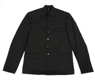 DIOR HOMME WOOL 4 Button Blazer Jacket Black 52 Hedi 07