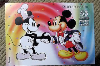   of Mickey Mouse Disney German Phone Telefonkarte Cards Micky Maus 1993