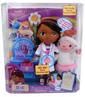 Brand New Disney Doc Mcstuffins Time for your Checkup Talking Doll and 