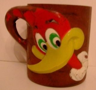 Plastic Woody Woodpecker Cup