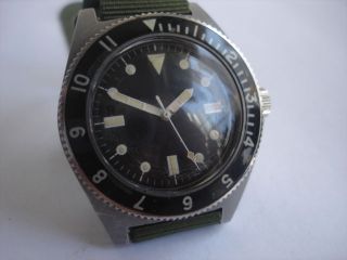 Vintage Benrus Military Divers Watch Automatic Type I Class A Issued 