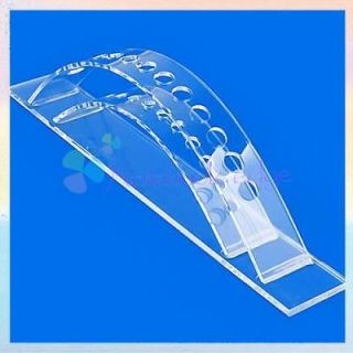 Retail Clear Acrylic 12 Pen Pencil Stand Display Holder
