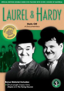   Biography Series   Laurel Hardy Hats Off A Documentary DVD