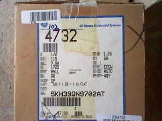 NEW General Electric Split Phase GE 4732 5KH39QN9702AT 1/2 HP 1725 RPM