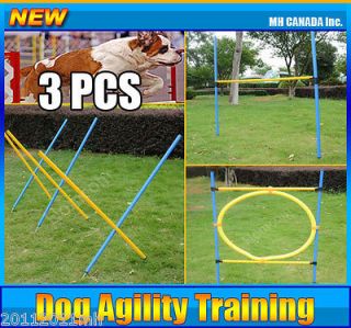 Mas Gift Pet Dog Agility Equipment Set Toys Training Exercise Pole 