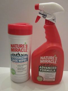 Set of 2 Natures Miracle Advanced Formula Stain & Odor Remover,Deodor 