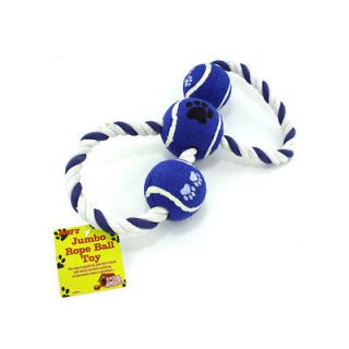 NEW Wholesale Lot 12 Dog Pet Ball Pull Toys Rope Puppy