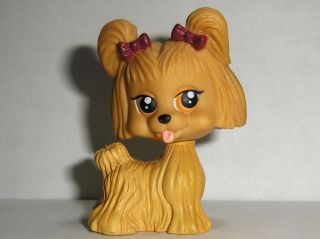 My Pet Pals Puppy Dog Toy PVC Figure Lhasa Apso Shih Tzu Chic Boutique 