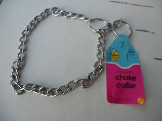   20 CHOKE CHAIN DOG COLLARS GREAT FOR TRAINING / SHOW, LOW PRICES