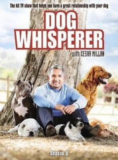 THE DOG WHISPERER WITH CESAR MILLAN SEASON 5   NEW DVD