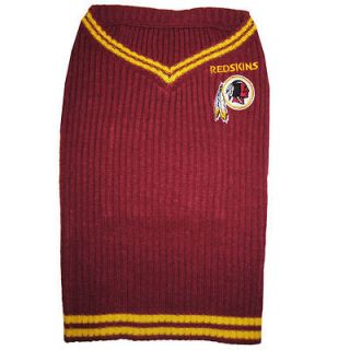 Washington Redskins NFL Officially Licensed Sweater for Dogs