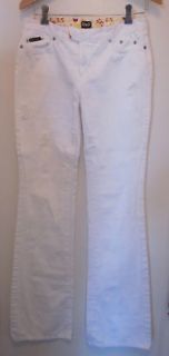 Dolce & Gabbana Low Rise White Ripped Skinny Jeans, Size 29 43, Made 