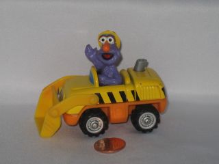 PBS Sesame Street Tully Monster Construction Truck Toy