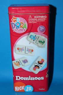 Dora the Explorer Dominoes Set   (Tin Box Edition) with Nick Jr.  Fun 