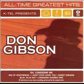 All Time Greatest Hits K Tel by Don Gibson CD, Nov 2002, Dominion 