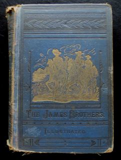OUTLAWS OF THE BORDER   FRANK & JESSE JAMES 1882 BOOK BY JAY DONALD
