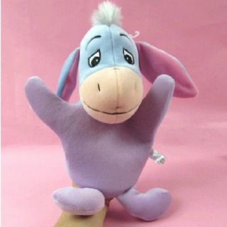 Adorable Disney Donkey Eeyore Plush Toy Hand Puppet