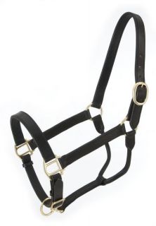Horse Mule Standard Donkey w/larger head~Adjustabl​e BLACK Leather 