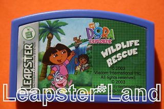 Leapster 2 Leapfrog DORA THE EXPLORER WILDLIFE RESCUE Age 4 6 