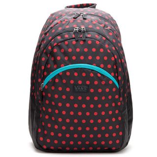 Brand New VANS Reel Hearts Bac Dot Backpack Book Bag Black* (272456BK)