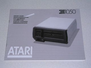Atari 1050 (6 language) Owners Guide   400/800/XL/XE