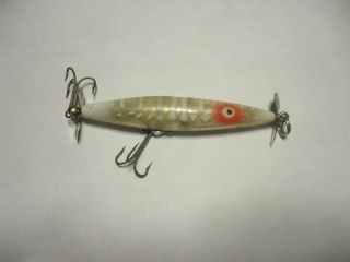 VINTAGE HEDDON DYING FLUTTER 9205 RW Red White