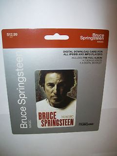 Bruce Springsteen Musicpass Digital  Card For Magic LP Rare 