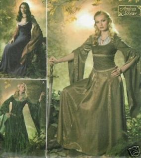 Arwen dress PATTERN Eowyn Fantasy Elf Princess Simplicity 4940 20 22 