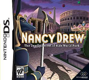 Nancy Drew The Deadly Secret of Olde World Park Nintendo DS, 2007 