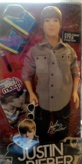Justin Bieber barbie doll JB red carpet style collection new in box 6 