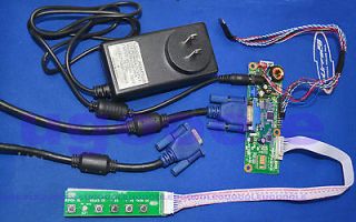 LVDS VGA Driver Controller Board Kit For 15.6 40pin 1920X1080 LED 