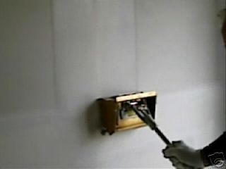 Video instruction   Using drywall taping tools  Flatbox