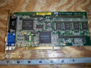 Matrox MGA MIL/4N Dual Output 4MB PCI Video Card 590 05