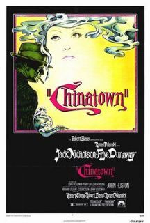   Movie POSTER PRINT 27x40 Roman Polanski Jack Nicholson Faye Dunaway