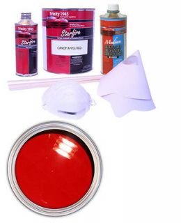 Newly listed Candy Apple Red Acrylic Enamel Auto Paint Kit
