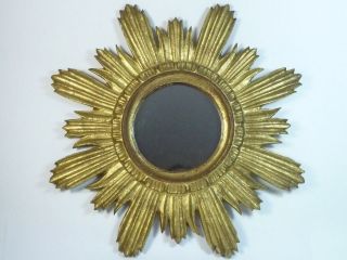 antique sunburst mirror in Decorative Arts