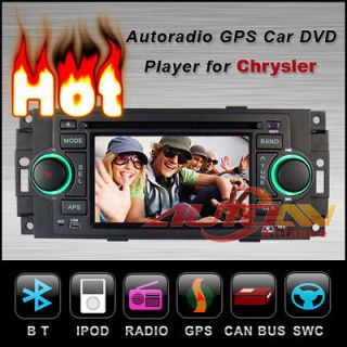 Car DVD Player GPS Navigation Radio Stereo For Chrysler PT Cruiser 