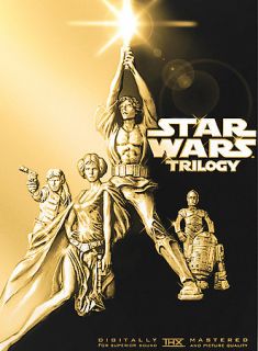 Star Wars Trilogy DVD, 4 Disc Set Pan Scan