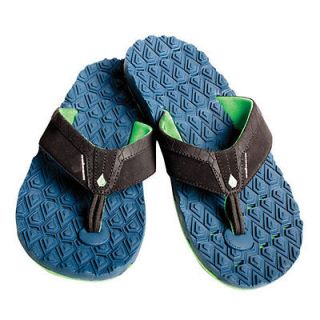 NEW 2012 Volcom MENS Mod Tech DRAIN sandals, BLUE, size 9