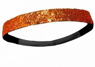 NEW GLITTERY Sports HEADBAND Glitter Headbands Sparkle Softball 