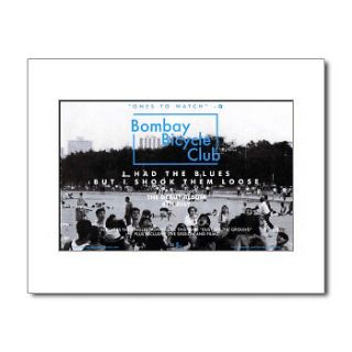 BOMBAY BICYCLE CLUB I Had The Blues   White Matted Mini Poster