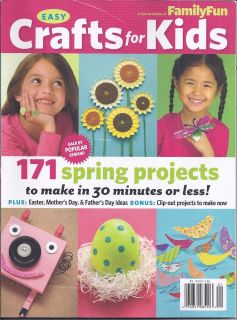   FUN EASY CRAFTS FOR KIDS MAGAZINE Easter Mothers Day Fathers Day
