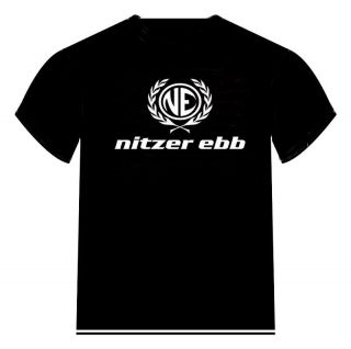 nitzer ebb Logo T Shirt ** Colour Choice **