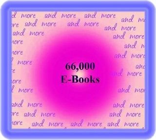 66,000 eBooks on DVD Lot s of e books with Full Resell Rights 