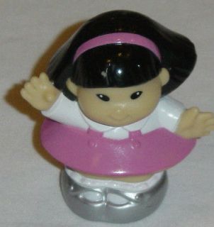 Fisher Price Little People Discovery City Sonya Lee Girl Silver 
