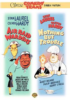 Laurel and Hardy   Air Raid Wardens Nothing But Trouble DVD, 2006 