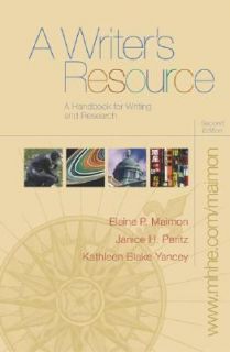 Writers Resource with Student Access to Catalyst 2.0 by Elaine 