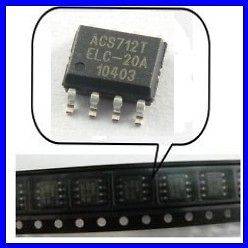 5pcs x ACS712T ELC 20A Chip Hall Effect High Current Sensor 20A